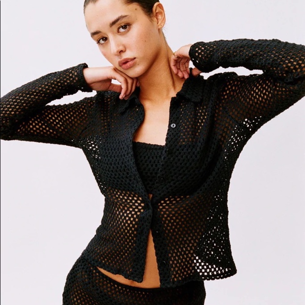 With Jéan Eva Top Black